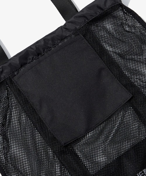 THE NORTH FACE（ザノースフェイス）の「国内未発売 THE NORTH FACE(ザ・ノースフェイス)/2WAY メッシュ トートバッグ 巾着バッグ/WL MESH BAG（トートバッグ・レディース・ブラック/ホワイト・FREE）」の15枚目の写真