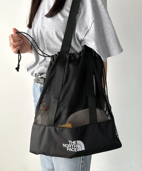 【GW限定特価】THE NORTH FACE メッシュトートバッグ ブラック THE NORTH FACE トートバッグ 国内未発売 FACE(ザ・ノース