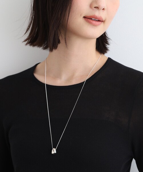 INDIVI(インディヴィ)の「◆【長さ調整可能】フリートップネックレス(ネックレス・レディース・シルバー/ゴールド・00)」の9枚目の写真