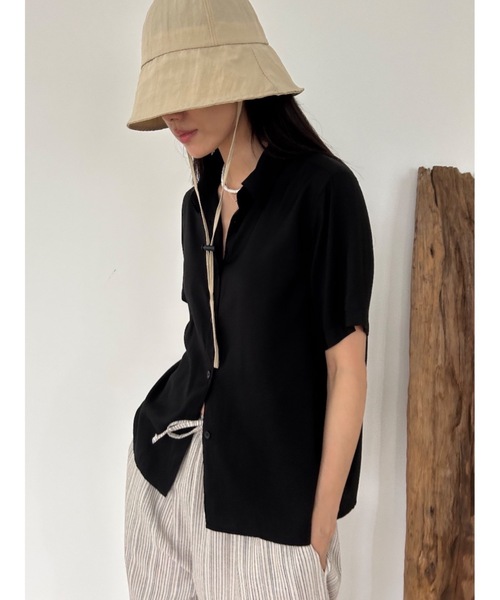 ソフトシアーシャツ（シャツ/ブラウス）｜Didot.showroom（ディドット ショールーム）