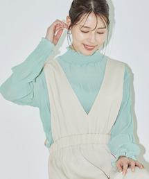 Jayro（ジャイロ）の「マジョリカプリーツインナー（Tシャツ/カットソー）」