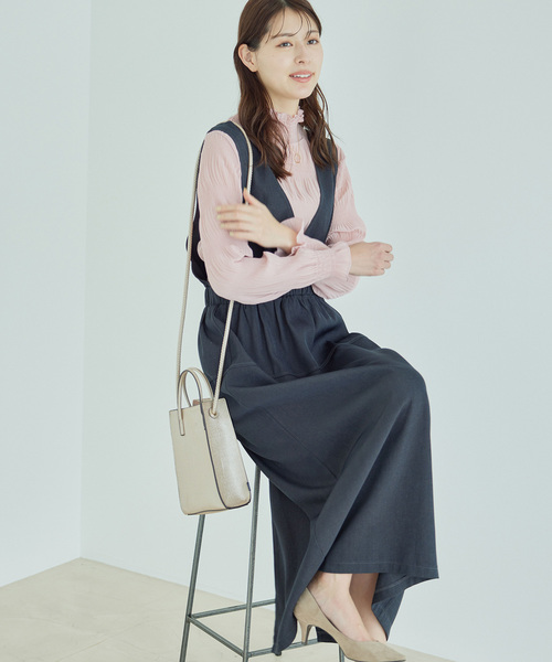 Jayro(ジャイロ)の「マジョリカプリーツインナー(Tシャツ/カットソー・レディース・ホワイト系その他/ライトグリーン/ピンク/ラベンダー/ブルー/レッド系その他2/ブラック/グレー/ホワイト系その他2/グリーン・FREE)」の18枚目の写真