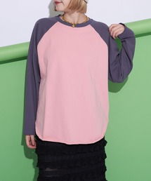 CIAOPANIC | ラグラン配色BIGスウェット(スウェット)
