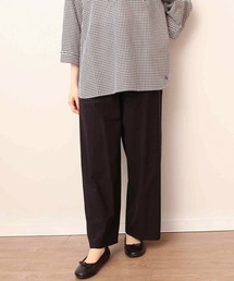【L~6L 大きいサイズ】【WEB・一部店舗限定カラー有】ライト ストレッチ すっきり ワイドパンツ