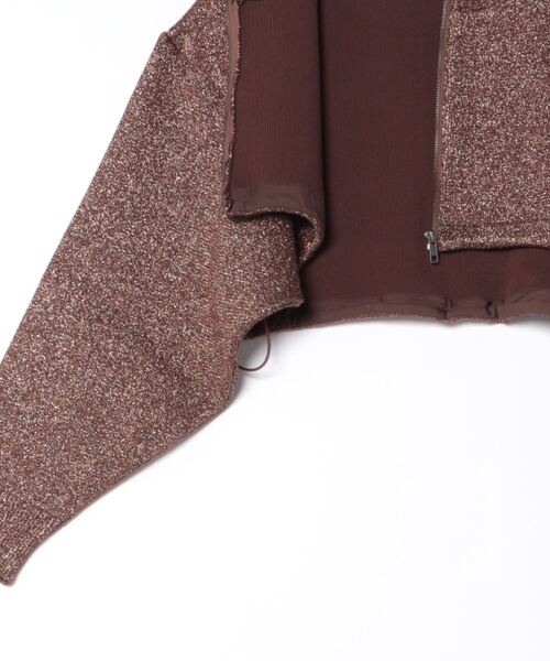 CREOLME（クレオルム）の「(CREOLME)ラメニットブルゾン