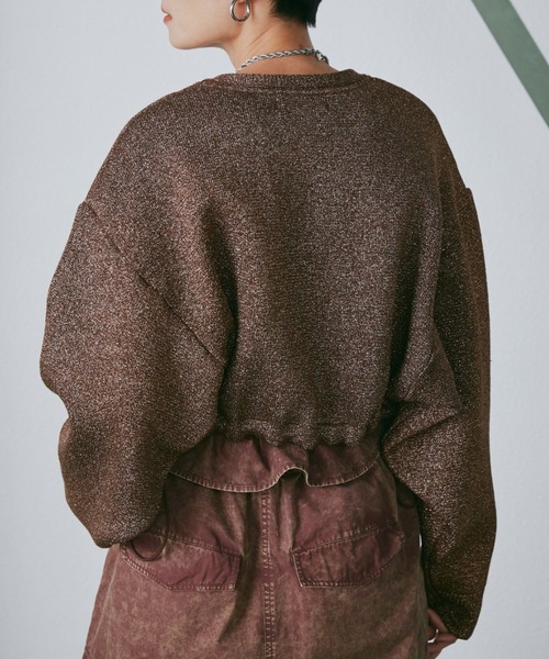 CREOLME（クレオルム）の「(CREOLME)ラメニットブルゾン