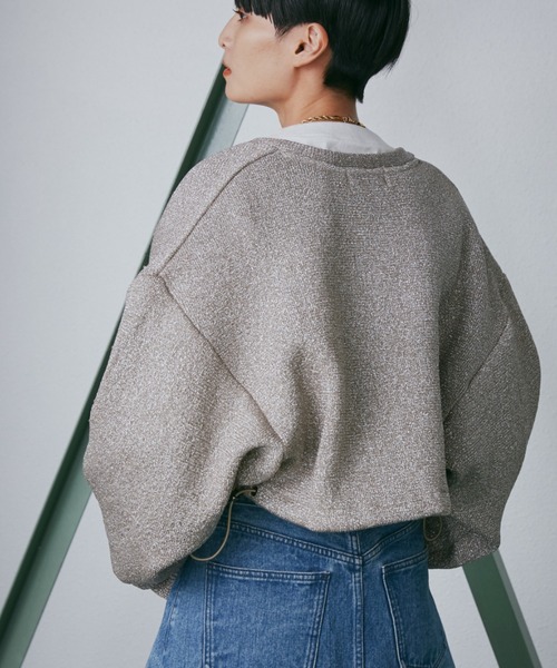CREOLME（クレオルム）の「(CREOLME)ラメニットブルゾン