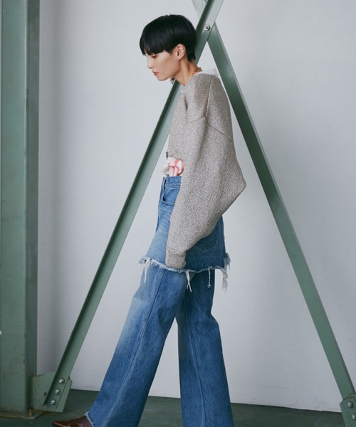 CREOLME（クレオルム）の「(CREOLME)ラメニットブルゾン