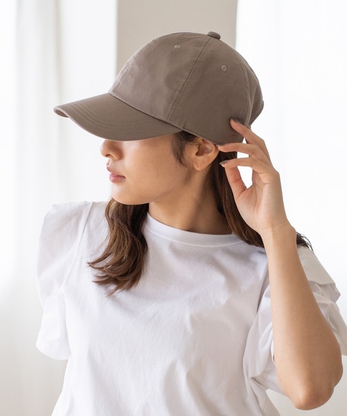 VitaFelice(ヴィータフェリーチェ)の「【コカゲル×aroco】コットンキャップ 体感MAX-10℃ UVカット率99.9%以上(キャップ・レディース・ベージュ系その他/ベージュ/ブラック/アイボリー・FREE)」の4枚目の写真