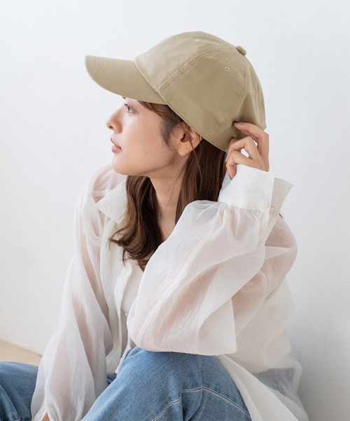VitaFelice(ヴィータフェリーチェ)の「【コカゲル×aroco】コットンキャップ 体感MAX-10℃ UVカット率99.9%以上(キャップ・レディース・ベージュ系その他/ベージュ/ブラック/アイボリー・FREE)」の5枚目の写真