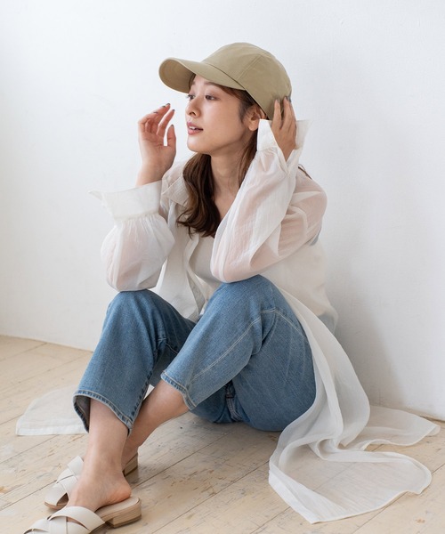 VitaFelice(ヴィータフェリーチェ)の「【コカゲル×aroco】コットンキャップ 体感MAX-10℃ UVカット率99.9%以上(キャップ・レディース・ベージュ系その他/ベージュ/ブラック/アイボリー・FREE)」の12枚目の写真