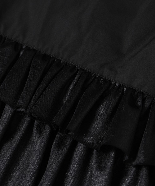 ADAM ET ROPE'（アダムエロペ）の「【WEB限定】ティアードキャミソール（キャミソール・レディース・キナリ/グリーン系その他2/ブラック・FREE）」の19枚目の写真