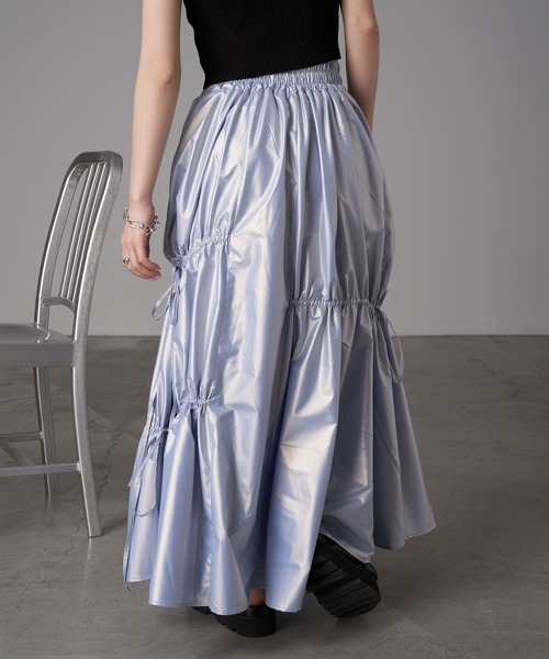 RAY CASSIN（レイカズン）の「アシメドロストロングスカート（スカート