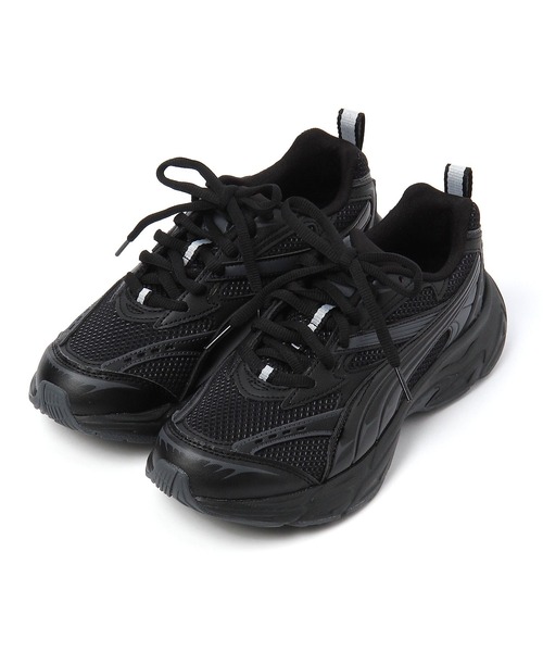 Heather（ヘザー）の「【PUMA/プーマ】モーフィック BASE　973280（スニーカー・レディース・ブラック/オフホワイト・LARGE/MEDIUM）」の2枚目の写真