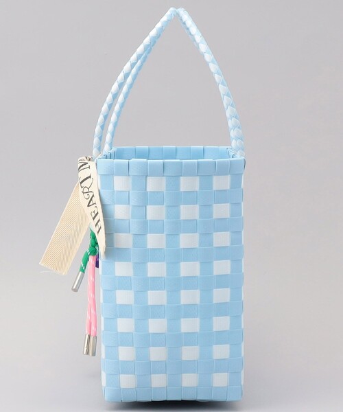 FREAK'S STORE（フリークスストア）の「HEART MADE/ハートメイド Avery Everyday Tote 20×20/エーベリー エブリデイ トート 20×20/カゴバッグ（かごバッグ・レディース・ブルー/オレンジ/ピンク/グリーン・ONE SIZE）」の16枚目の写真