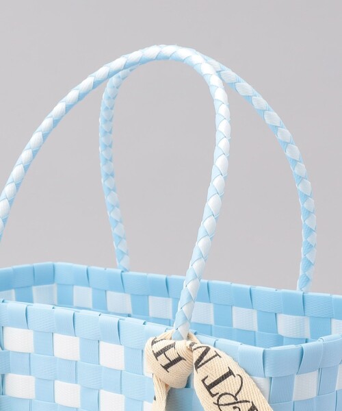 FREAK'S STORE（フリークスストア）の「HEART MADE/ハートメイド Avery Everyday Tote 20×20/エーベリー エブリデイ トート 20×20/カゴバッグ（かごバッグ・レディース・ブルー/オレンジ/ピンク/グリーン・ONE SIZE）」の8枚目の写真