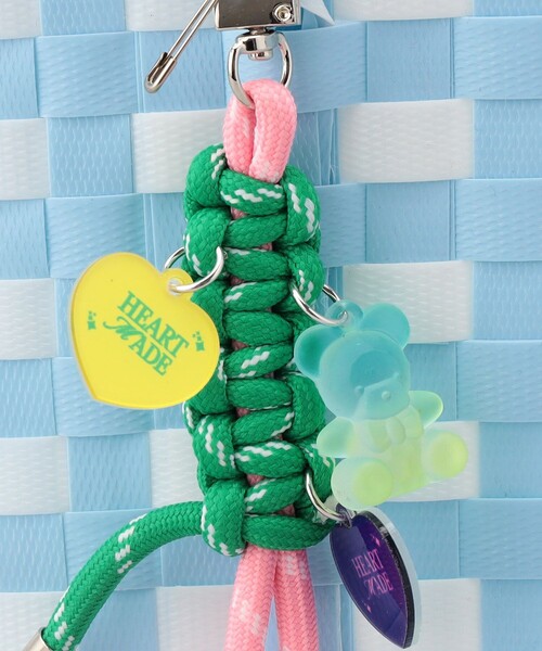 FREAK'S STORE（フリークスストア）の「HEART MADE/ハートメイド Avery Everyday Tote 20×20/エーベリー エブリデイ トート 20×20/カゴバッグ（かごバッグ・レディース・ブルー/オレンジ/ピンク/グリーン・ONE SIZE）」の11枚目の写真