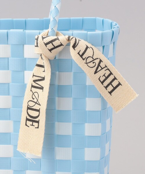 FREAK'S STORE（フリークスストア）の「HEART MADE/ハートメイド Avery Everyday Tote 20×20/エーベリー エブリデイ トート 20×20/カゴバッグ（かごバッグ・レディース・ブルー/オレンジ/ピンク/グリーン・ONE SIZE）」の12枚目の写真