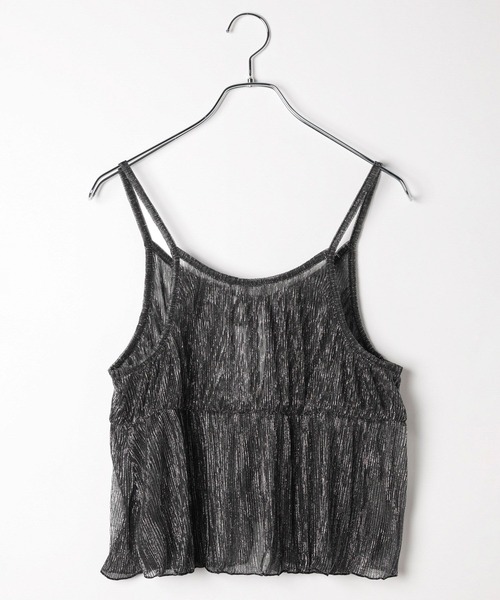 BAYFLOW（ベイフロー）の「ラメキャミビスチェ（キャミソール・レディース・ブルー/ゴールド/ブラック・FREE）」の19枚目の写真