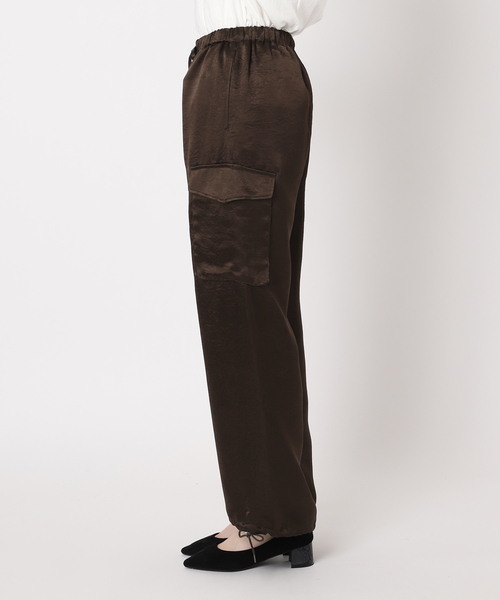 JOURNAL STANDARD(ジャーナルスタンダード)の「【&FUNCTION】ヴィンテージサテンカーゴパンツ(カーゴパンツ・レディース・ブラウン/モスグリーン・38/36)」の21枚目の写真