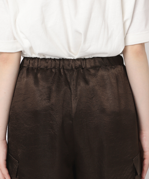 JOURNAL STANDARD(ジャーナルスタンダード)の「【&FUNCTION】ヴィンテージサテンカーゴパンツ(カーゴパンツ・レディース・ブラウン/モスグリーン・38/36)」の19枚目の写真