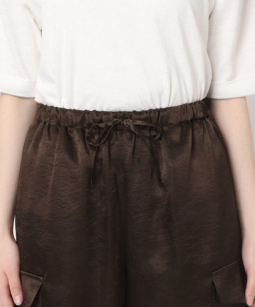JOURNAL STANDARD(ジャーナルスタンダード)の「【&FUNCTION】ヴィンテージサテンカーゴパンツ(カーゴパンツ・レディース・ブラウン/モスグリーン・38/36)」の18枚目の写真