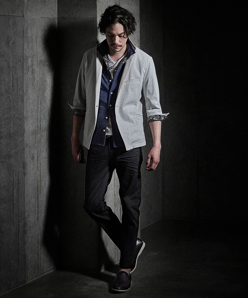 NICOLE CLUB FOR MEN（ニコルクラブフォーメン）の「8分丈アラカルト5ポケットパンツ（その他パンツ・メンズ・ホワイト/ブラック/ネイビー・LARGE/MEDIUM/SMALL/X-LARGE）」の17枚目の写真