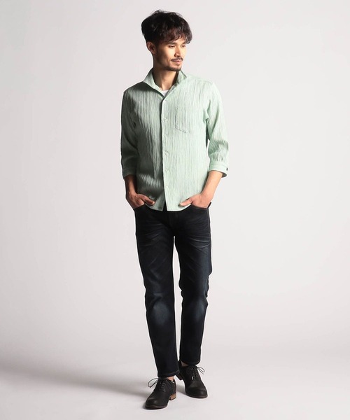 NICOLE CLUB FOR MEN（ニコルクラブフォーメン）の「8分丈アラカルト5ポケットパンツ（その他パンツ・メンズ・ホワイト/ブラック/ネイビー・LARGE/MEDIUM/SMALL/X-LARGE）」の10枚目の写真