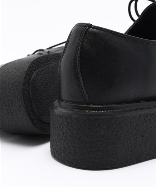 YOSUKE(ヨースケ)の「「YOSUKE/ヨースケ」ラバーソールスニーカー(スニーカー・レディース・ブラック×ホワイト/ブラック/ホワイト・24/25/23/23.5/24.5/22.5)」の10枚目の写真