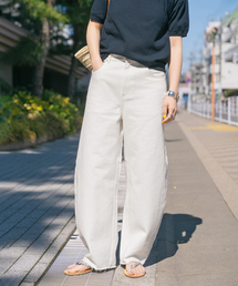 【W by Woadblue / ダブリューバイウォードブルー】BARREL DENIM
