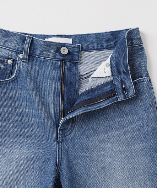 スピックアンドスパンW by Woadblue / BARREL DENIM W by Woadblue / ダブリューバイウォードブルー】BARREL DENIM