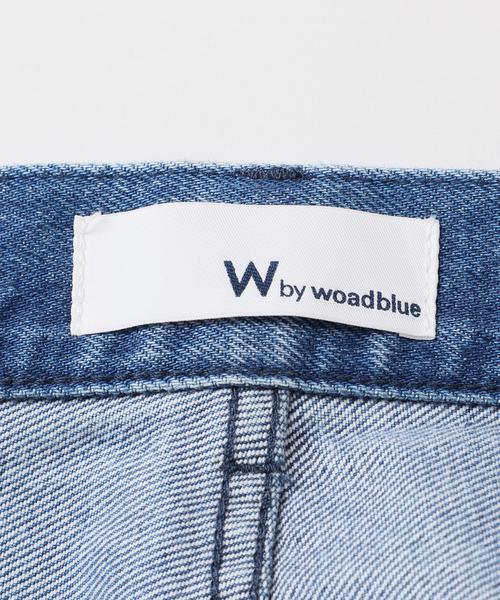 スピックアンドスパンW by Woadblue / BARREL DENIM セール】【W by Woadblue / ダブリューバイウォードブルー