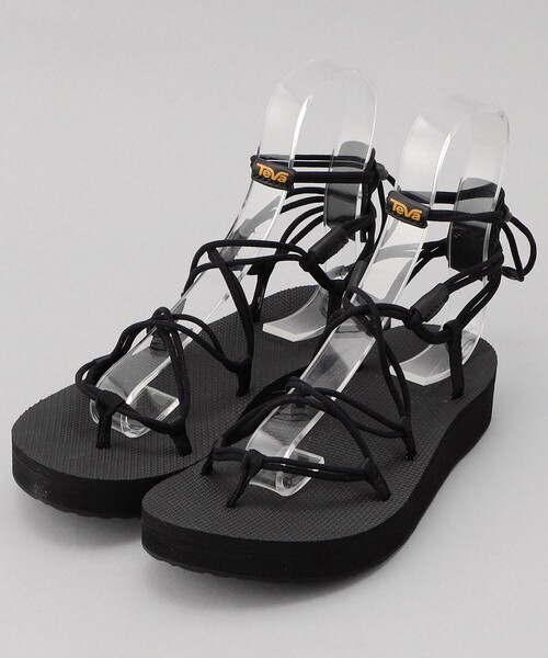 ★送料無料★テバ MIDFORM INFINITY STVF2517890-BLK BLACK Women's Midform Infinity Sandal | Teva®