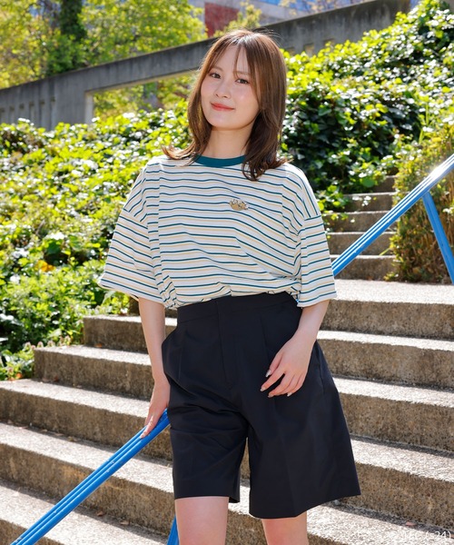 公式】トムとジェリー ボーダー半袖Tシャツ ユニセックス（T