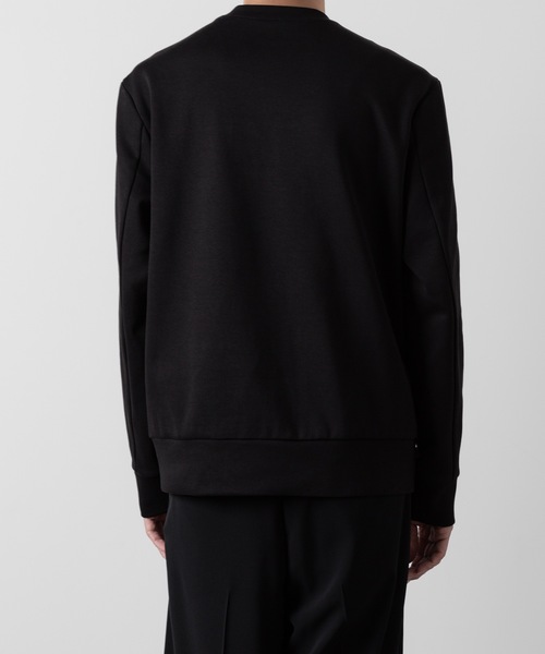 ATTACHMENT（アタッチメント）の「CO/PE ダブルニットプルオーバー / CO/PE DOUBLE KNIT PULLOVER（スウェット・メンズ・ブラック/グレー/ダークグレー・1/3/2）」の17枚目の写真