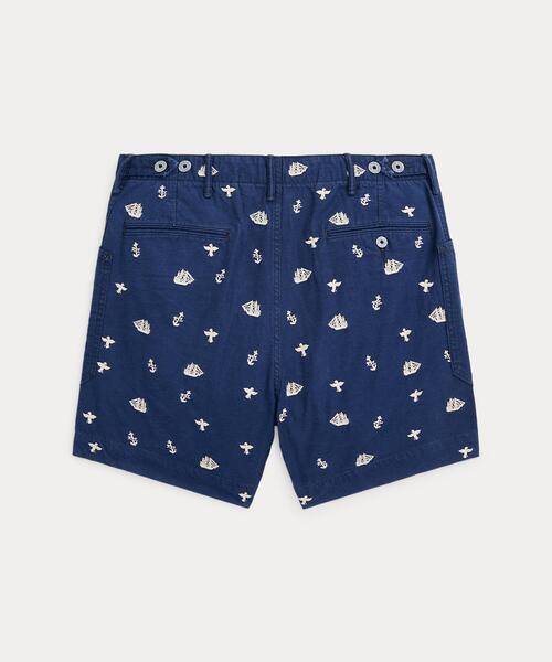 RRL（ダブル アール エル）の「ノーティカルエンブロイダリー ツイル 