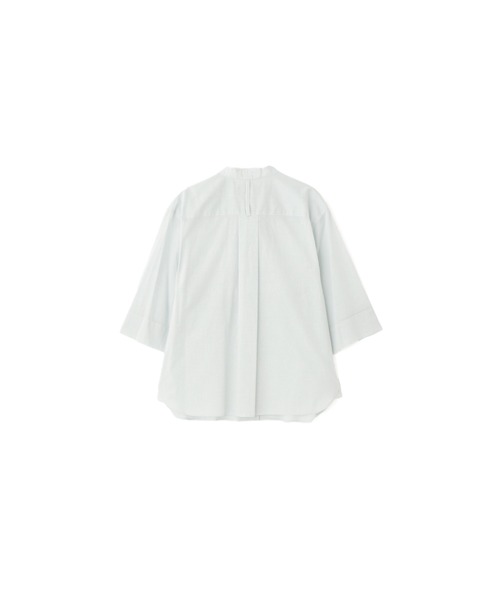 ブラウス シャツ HAIRLINE STRIPE COTTON LINEN レディース MARGARET HOWELL（マーガレットハウエル）の「HAIRLINE STRIPE