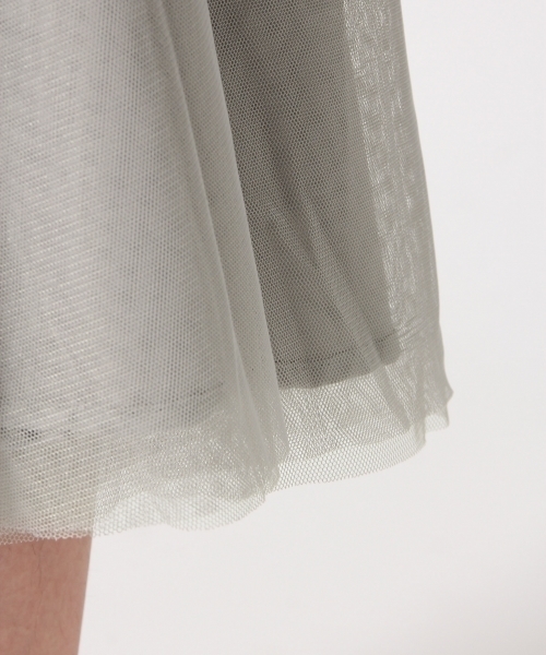 GLOBAL WORK(グローバルワーク)の「チュールミディースカート/567978(スカート・レディース・その他/ライトグレー/グリーン/ワインレッド/ネイビー/オフホワイト/カーキ・LARGE/MEDIUM)」の16枚目の写真