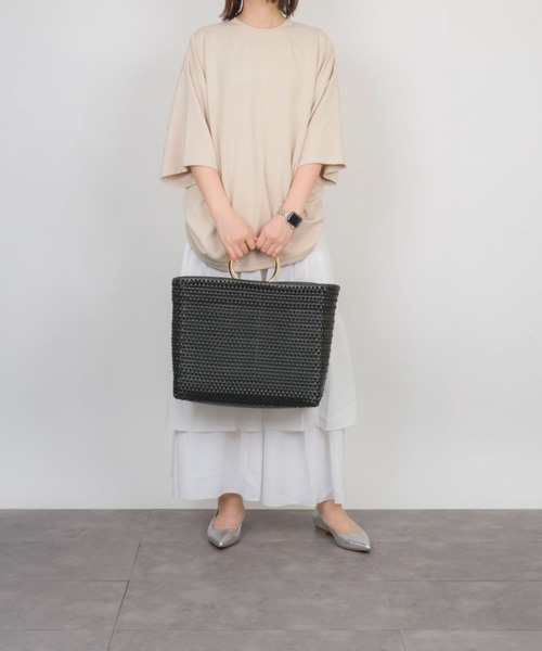 SANRAMI（サンラミ）の「【SANRAMI/サンラミ】かごバッグ トートバッグ