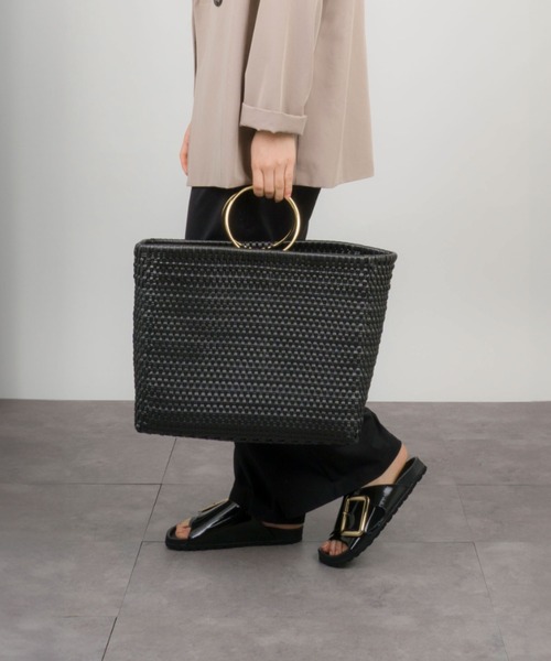 SANRAMI（サンラミ）の「【SANRAMI/サンラミ】かごバッグ トートバッグ