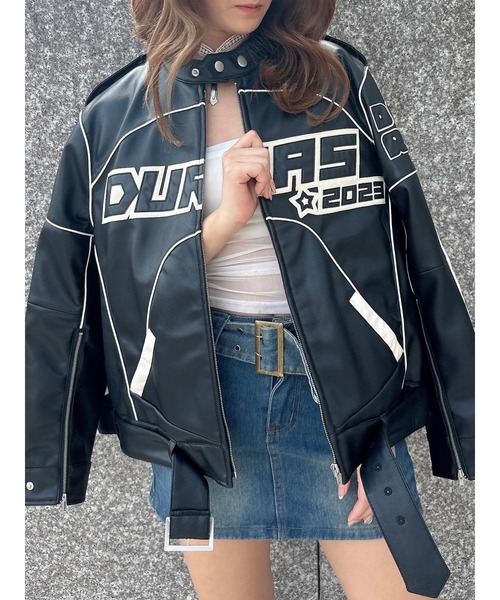 DURAS(デュラス)の「Mini skirt with belt(デニムスカート・レディース・インディゴブルー/ブラック・MEDIUM/SMALL)」の14枚目の写真