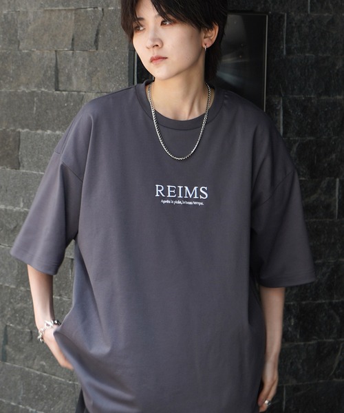 Confirm(コンファーム)の「25SS ナチュラルドレープ とろみ肌感 ワンポイント刺繍 ビッグシルエット半袖Tシャツ カットソー ユニセックス【Confirm】(Tシャツ/カットソー・メンズ・ホワイト/ホワイト系その他/サックスブルー系/ミント/ブラック/グレー/チャコールグレー/ブラック系その他/グレー系/グレー系その他・M/L)」の8枚目の写真