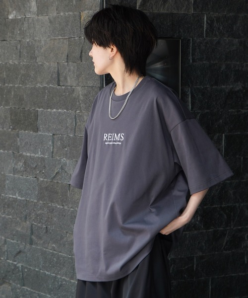 Confirm(コンファーム)の「25SS ナチュラルドレープ とろみ肌感 ワンポイント刺繍 ビッグシルエット半袖Tシャツ カットソー ユニセックス【Confirm】(Tシャツ/カットソー・メンズ・ホワイト/ホワイト系その他/サックスブルー系/ミント/ブラック/グレー/チャコールグレー/ブラック系その他/グレー系/グレー系その他・M/L)」の14枚目の写真