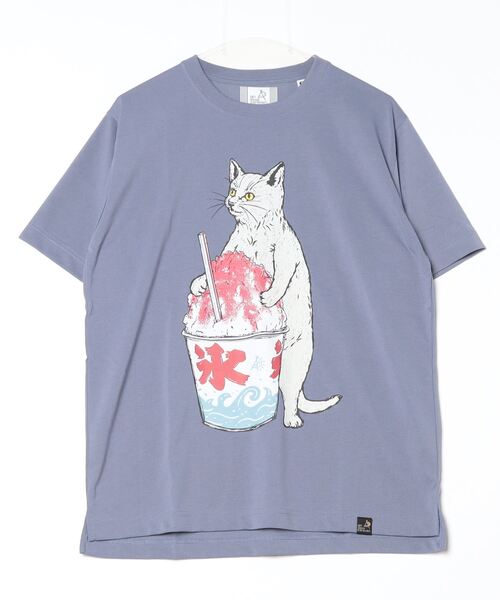 ゴースローキャラバン　 猫TEE USA&frasl;C 中華そば猫 TEE（Tシャツ&frasl;カットソー）｜go slow caravan（ゴー