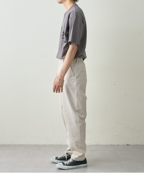 CIAOPANIC TYPY（チャオパニックティピー）の「ぽこぽこシアサッカーイージーパンツ（その他パンツ・メンズ・アイボリー/ブラック/サックスブルー・MEDIUM/LARGE）」の21枚目の写真