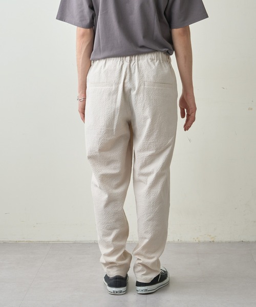 CIAOPANIC TYPY（チャオパニックティピー）の「ぽこぽこシアサッカーイージーパンツ（その他パンツ・メンズ・アイボリー/ブラック/サックスブルー・MEDIUM/LARGE）」の17枚目の写真