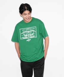 Levi's/リーバイス LIMITED EDITION 501(R) BIRTHDAY COLLECTION ガーメントダイ Tシャツ グリーン