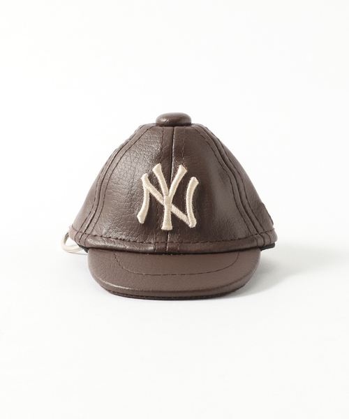 NEW ERA（ニューエラ）の「NEW ERA / ニューエラ 別注 Cap Keyhoulder NY Yankees（キーケース/キーアクセサリー・メンズ・ブラウン/ネイビー・FREE）」の17枚目の写真