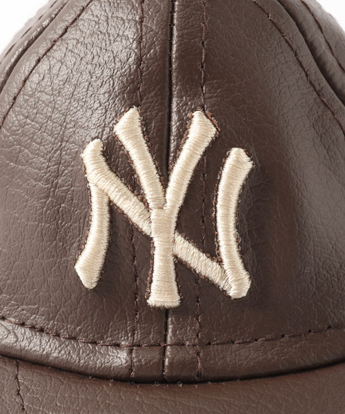 NEW ERA（ニューエラ）の「NEW ERA / ニューエラ 別注 Cap Keyhoulder NY Yankees（キーケース/キーアクセサリー・メンズ・ブラウン/ネイビー・FREE）」の8枚目の写真