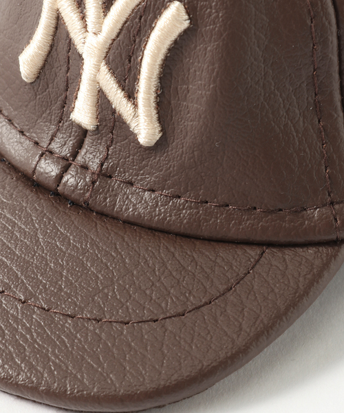 NEW ERA（ニューエラ）の「NEW ERA / ニューエラ 別注 Cap Keyhoulder NY Yankees（キーケース/キーアクセサリー・メンズ・ブラウン/ネイビー・FREE）」の19枚目の写真